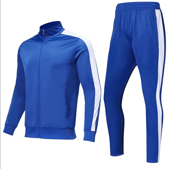 Mens Tracksuit Set Training Suits Sportswear - Picture 1 of 5